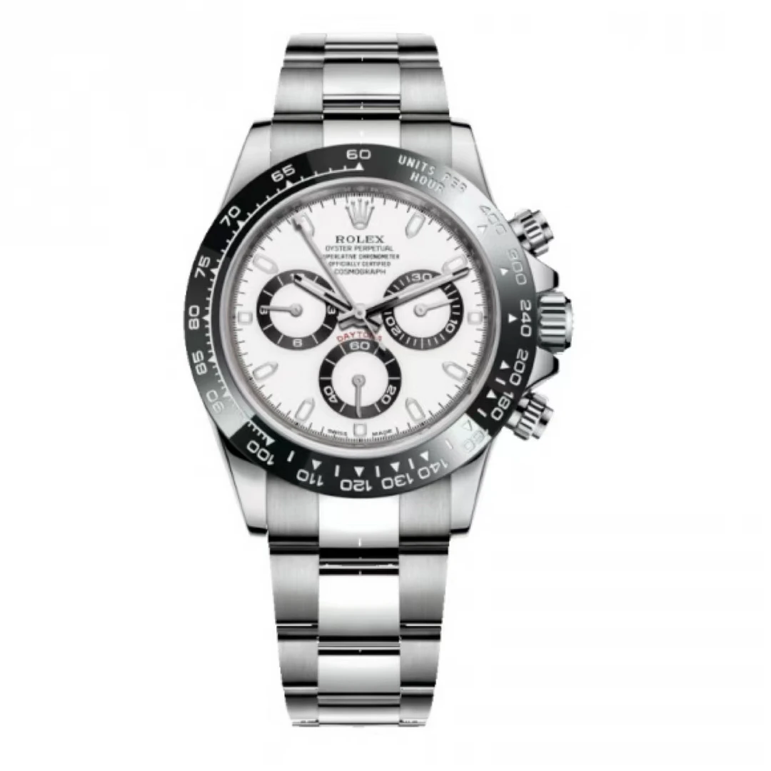 99新 Rolex/劳力士 白钢迪116500/40MM/2023.5.13全套
