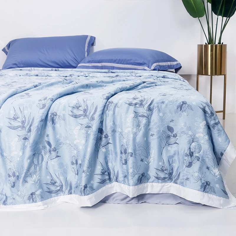 60支天丝空调被 奥地利兰精进口天丝100%莱赛尔夏被凉感丝被子