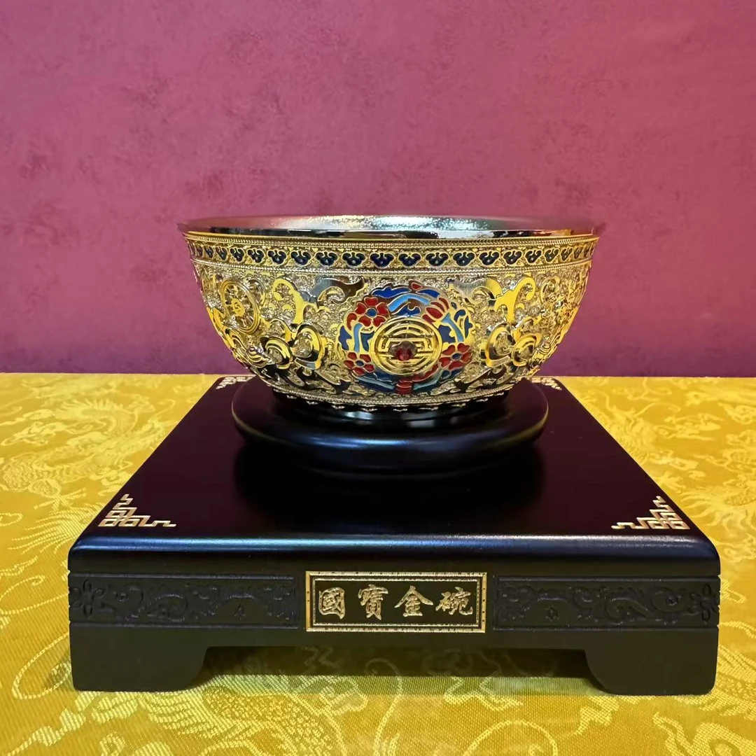 【宏泰】景德镇高端赏瓷  金碗wh0020