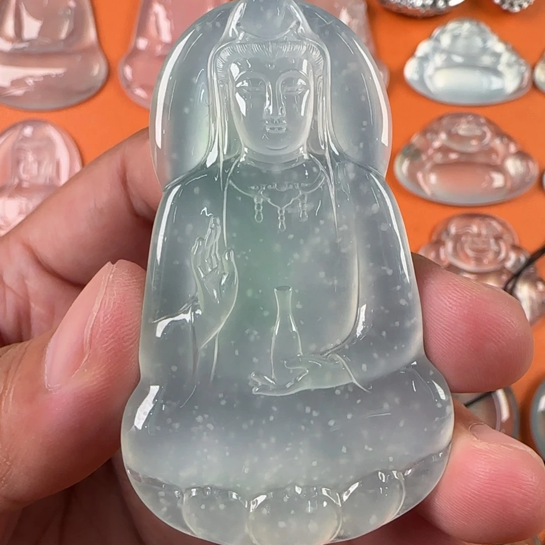 定制翡翠未镶嵌天然