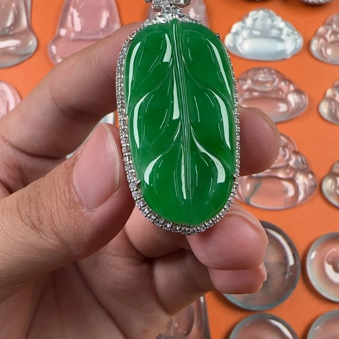 定制翡翠未镶嵌天然