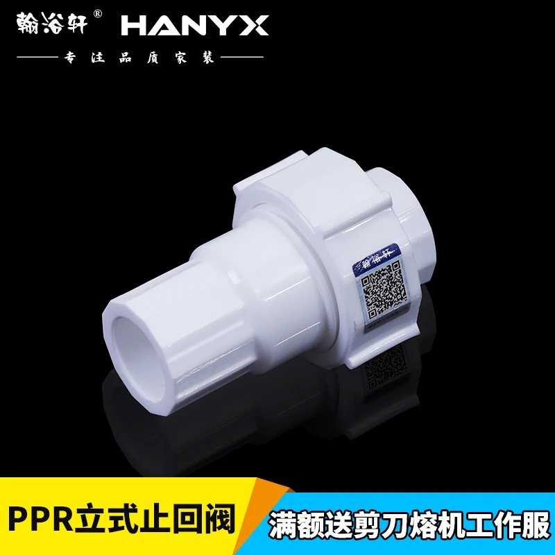 PPR止回阀20 25 32立式逆止阀单向阀4分 6分1寸ppr水管配件