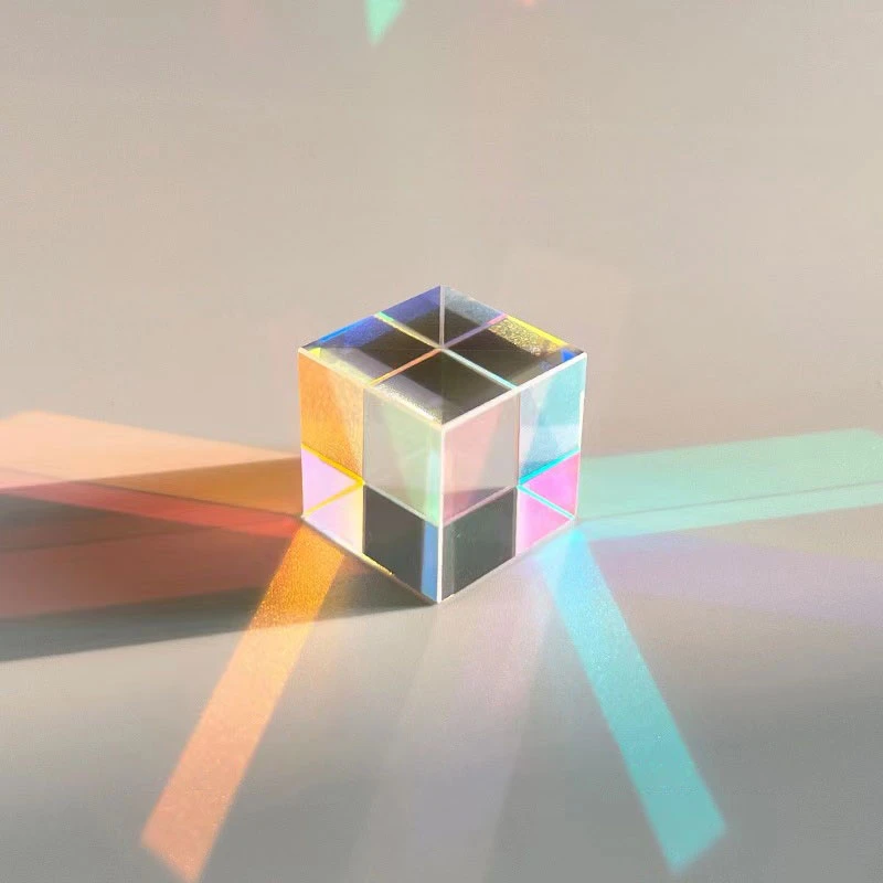 太阳捕手棱镜光之立方七夕情人节送男女朋友的礼物情侣桌面小摆件