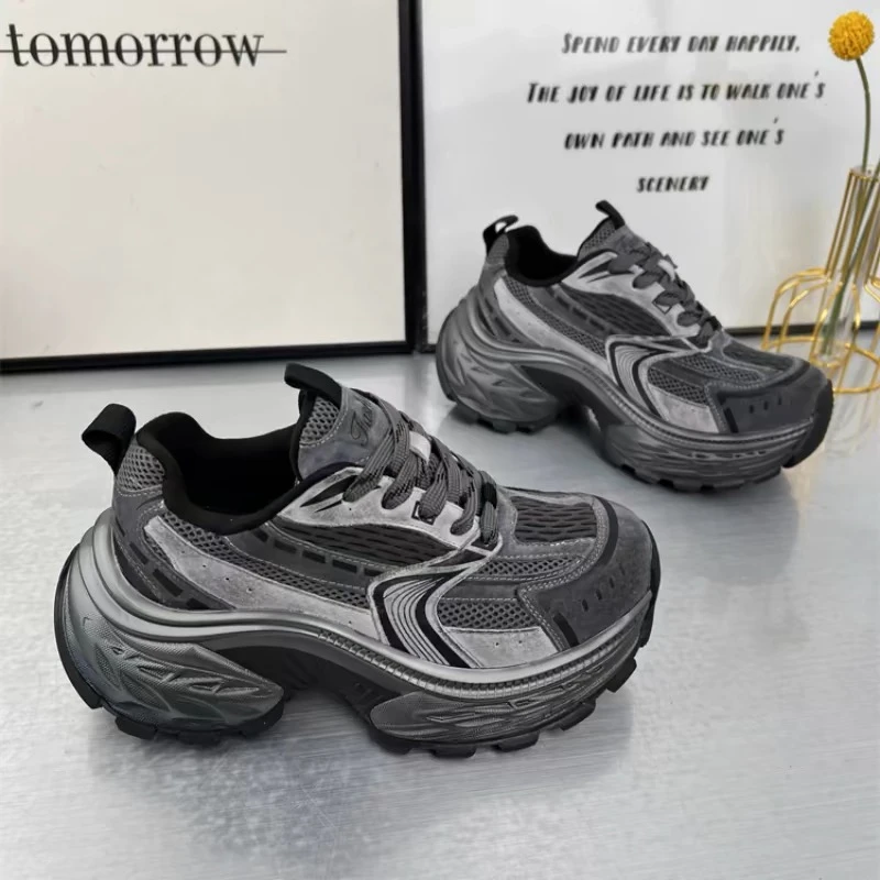 【轻奢新品尾单】1899-1欧货爆款厚底百搭舒适显瘦老爹鞋休闲鞋