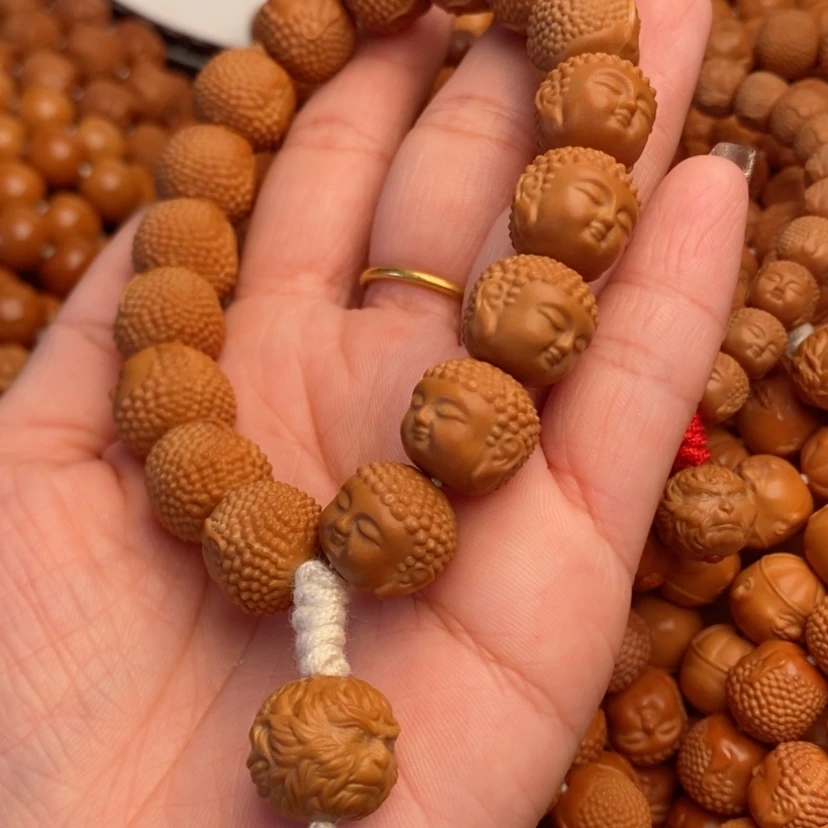 【闪购商品】猴头核桃手串吕*吕宝宝14