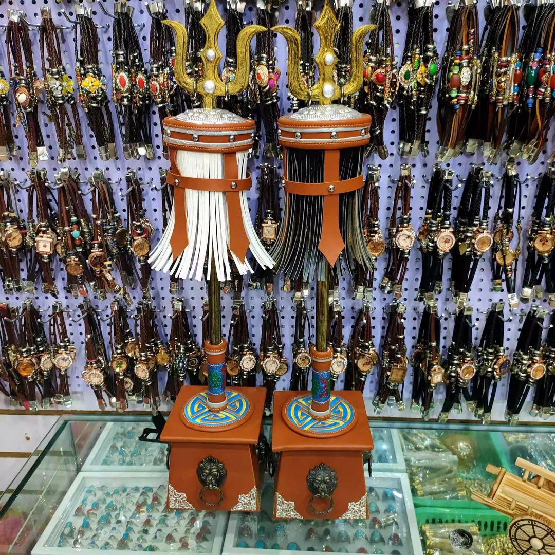 桌面摆设摆件苏力德苏鲁锭蒙古包战旗内蒙古特色装饰品