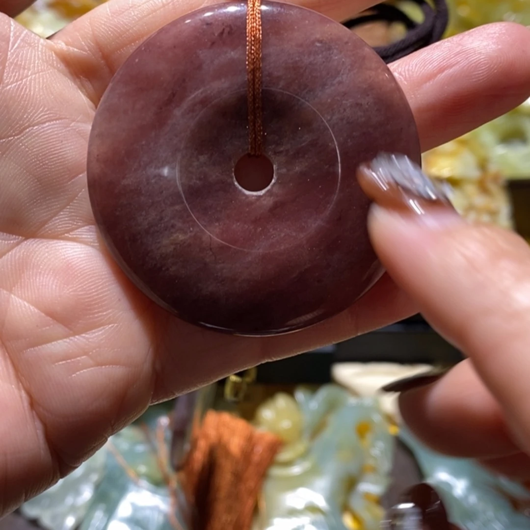 【闪购商品】蛇纹石玉颈饰合金