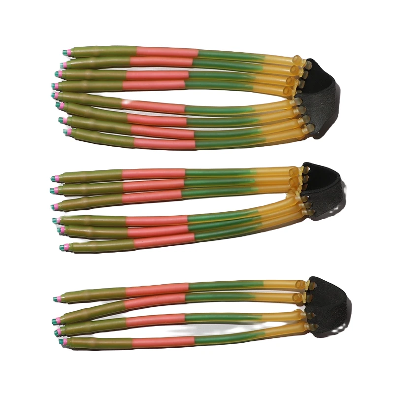 四级加速内穿弹弓皮筋圆皮高弹力进口加厚耐磨耐用3060弹工工具