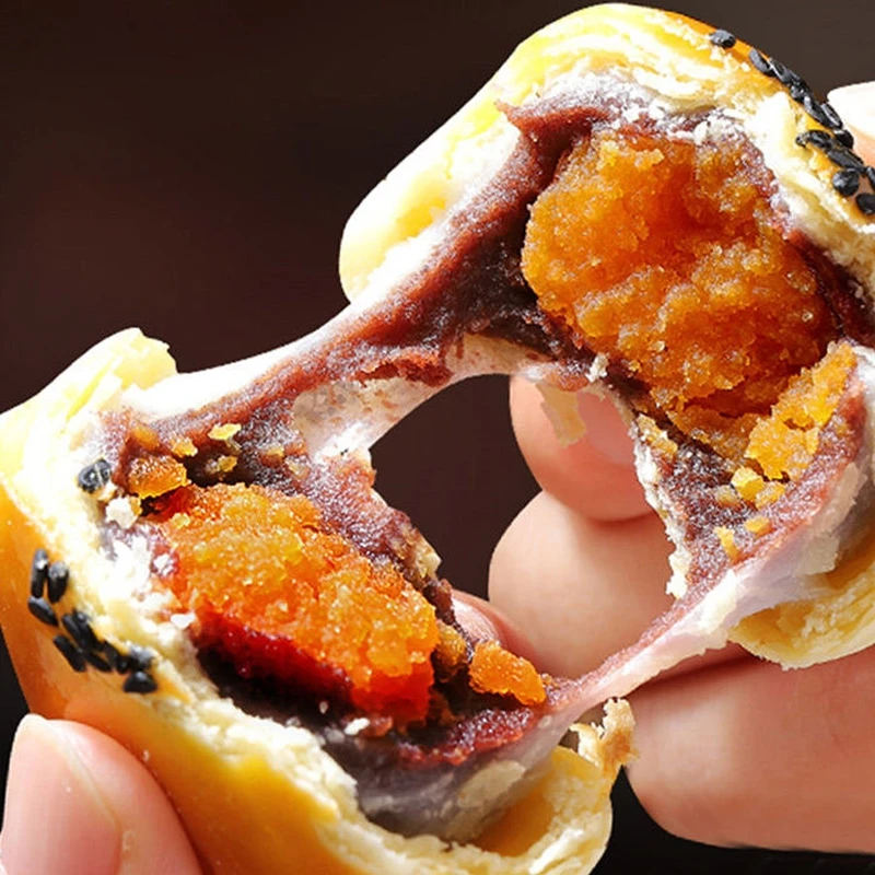 雪媚娘蛋黄酥网红零食甜品糕点点心月饼咸香香酥手工新鲜