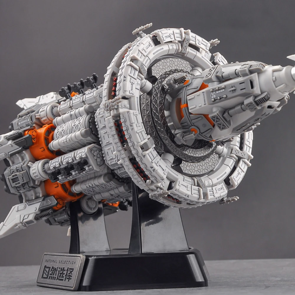 现货 橘猫工业 三体恒星级战舰 自然选择号 三体周边拼装模型玩具