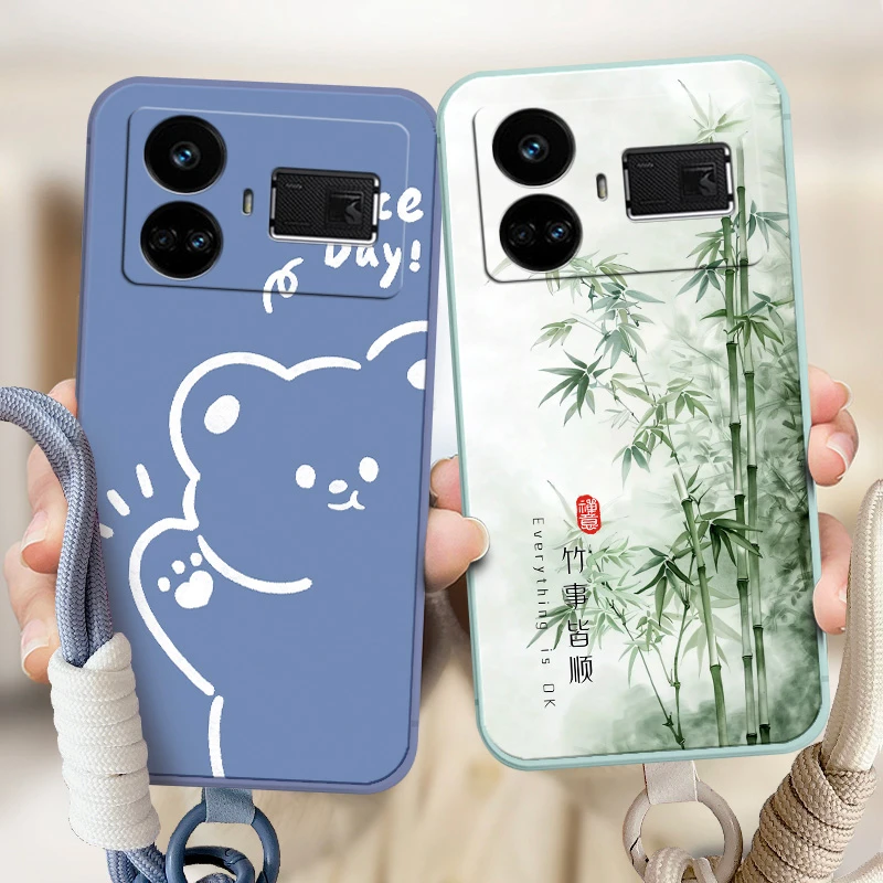 适用realmegt5手机壳真我gt5卡通RalmeGt5软硅胶RMX3820防摔可爱