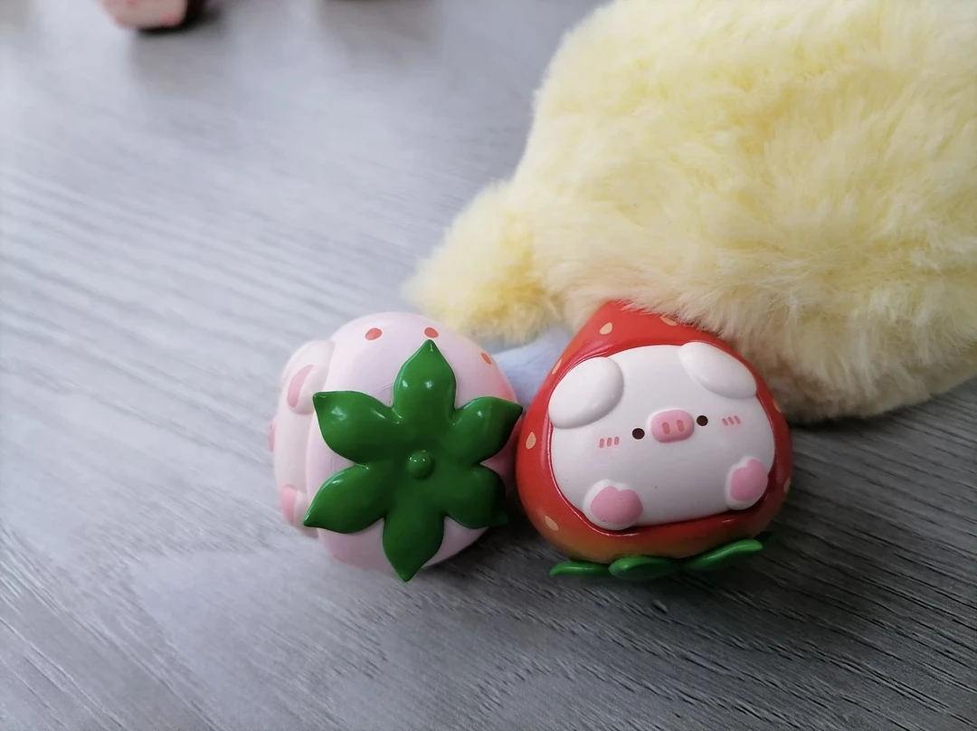 歪瓜出品屁可猪【水果派对】系例盲盒正品隐藏透明潮玩实物售后产品