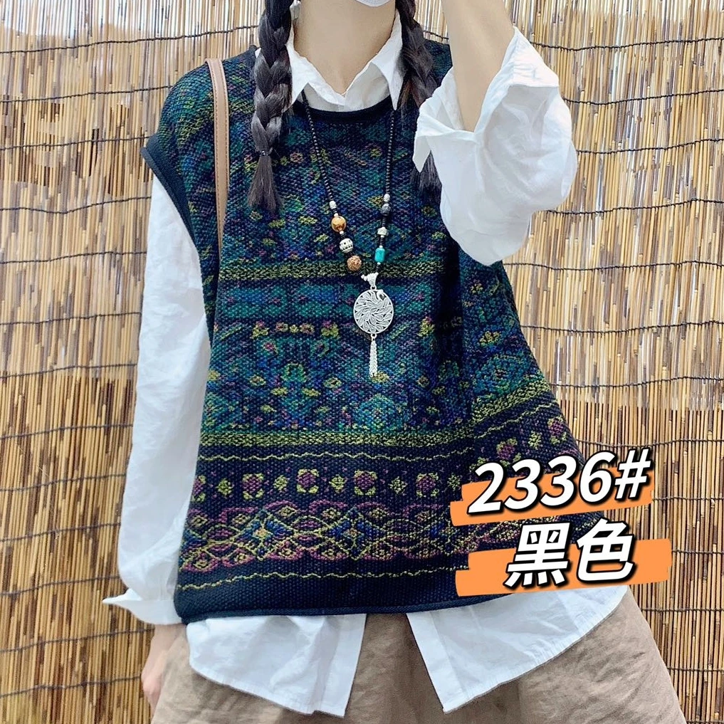 XY2336新款宽松休闲背心马甲