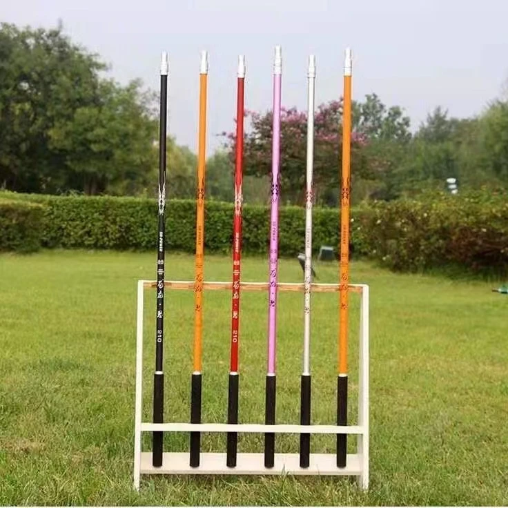 碳素鱼竿支架炮台支架超轻超硬鱼竿架抄网竿