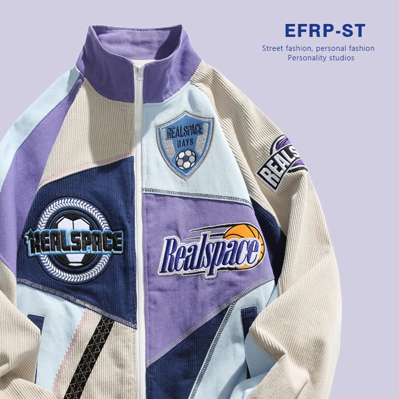 不规则拼接 | EFRP | 小众设计师品牌 | 无性别风 | 夹克外套男女