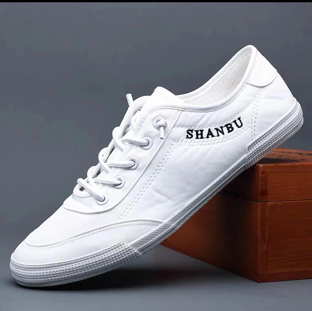 2025年新款帆布鞋男士小白鞋韩版潮流一脚蹬布鞋子透气薄款板鞋男
