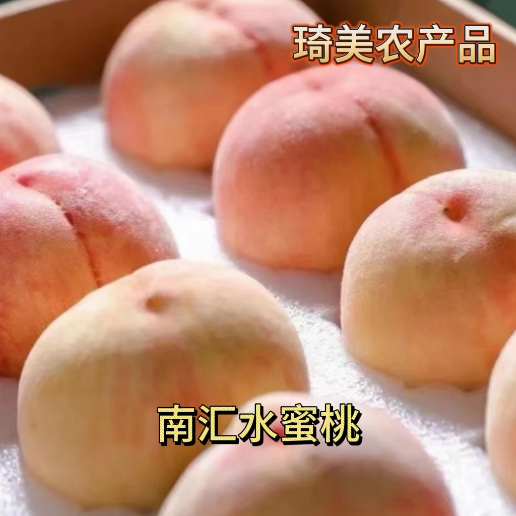 正宗南汇水蜜桃/露天种植/时令水果/新鲜采摘/江浙沪皖顺丰包邮
