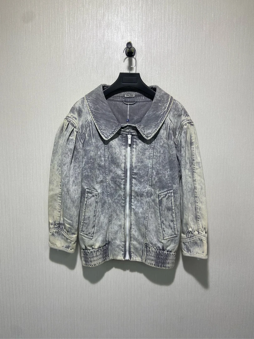 MiuMiu 缪缪 AW19牛仔外套绝版 36码/98新/SN4193