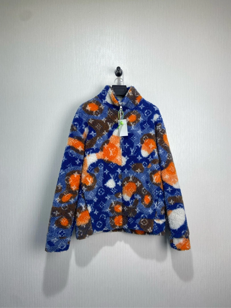 Louis Vuitton LV迷彩泰迪外套 XL码/99新/公价16100/JM6015