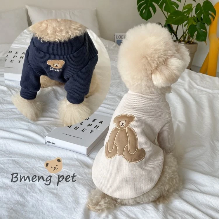 春秋冬季ins狗狗衣服宠物猫咪衣服加绒加厚泰迪比熊茶杯犬小型犬g