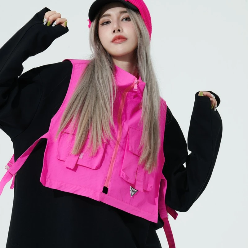 SWAGLI【滑雪潮人必入】新款滑雪半马甲防水单双板户外时尚雪服加厚