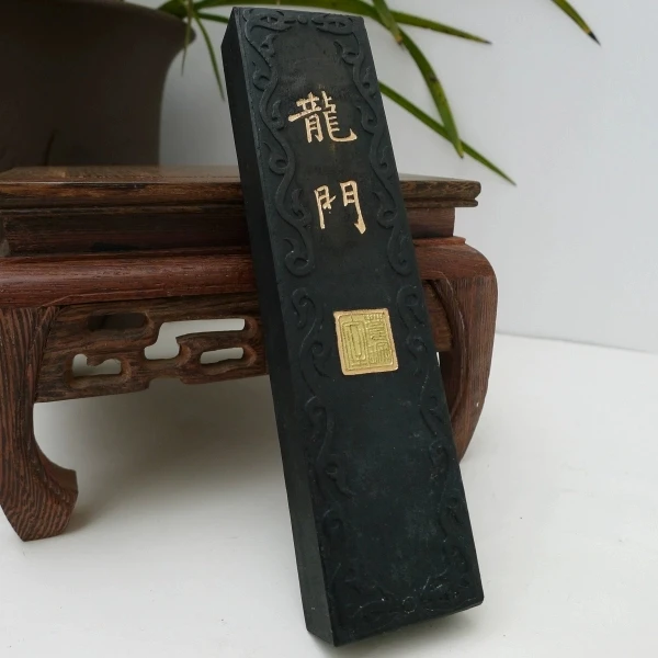 包邮歙胡《4两龙门松烟墨》徽歙老胡开文墨墨锭墨条墨块