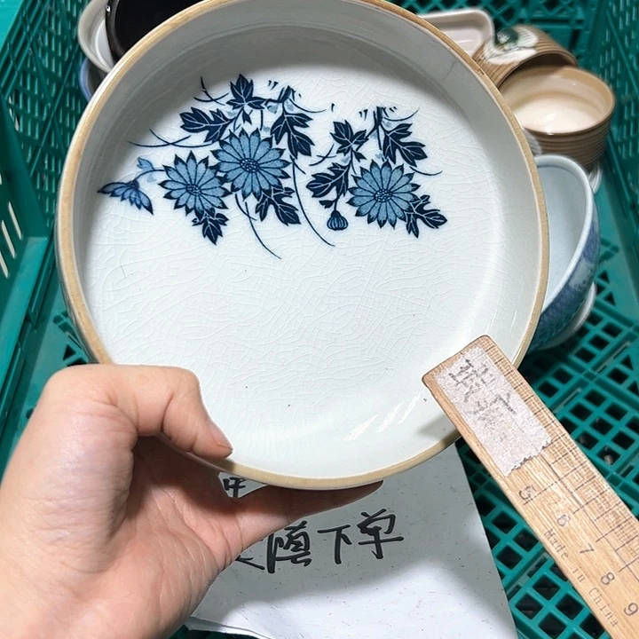 杯中古瓷器默认微瑕
