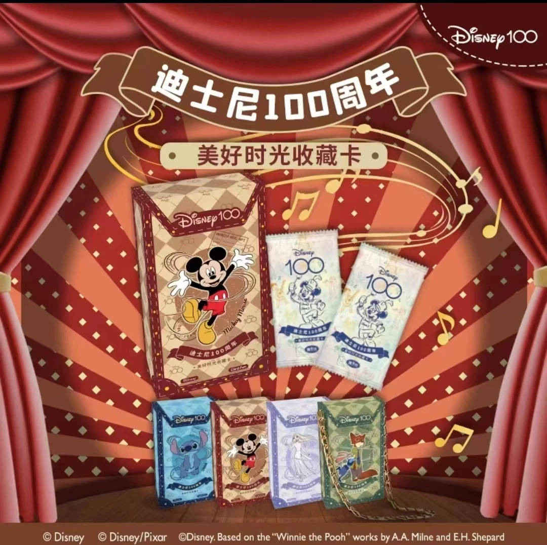 【拆盒】迪士尼美好时光收藏卡 盲盒抽卡直播