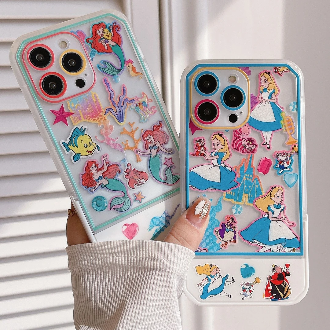 爱丽丝适用苹果15华为荣耀vivo/iqoo/oppo小米隐形支架手机壳