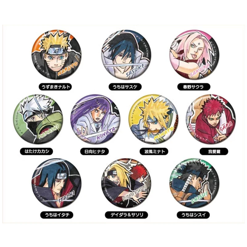 【火影忍者】NARUTO TOP99 原画圆吧唧 盲抽1发 全10种