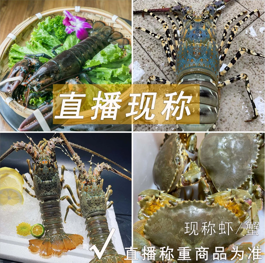 【现称现发】直播现称链接缺氧 鱼 虾 蟹（包鲜不包活）