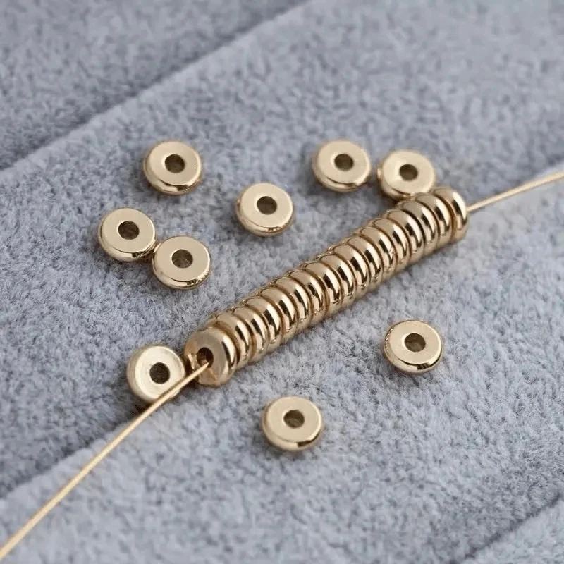 （平）保色金色隔片diy半成品手工饰品配件材料