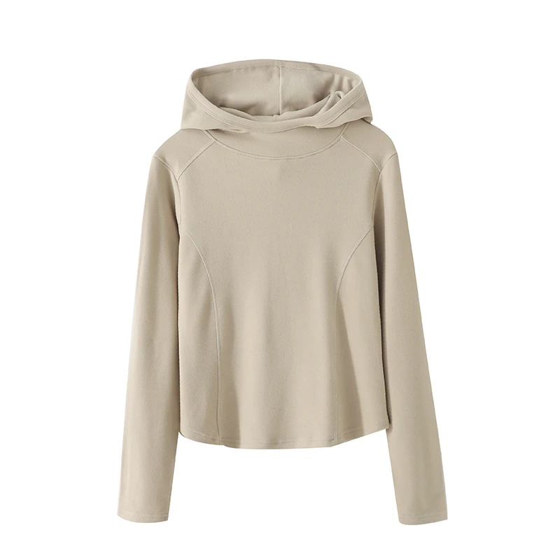 【海涛大叔】「内搭之王」百搭德绒连帽衫 UHD11693