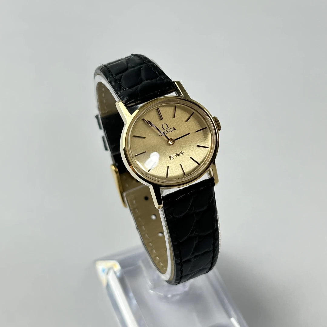 95新 Omega/欧米茄 欧米茄C/D2136/手动机械瑞士名表/表径24.5mm