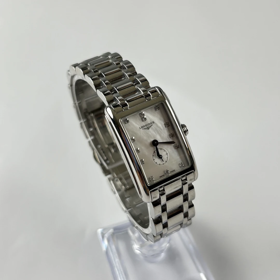 95新 Longines/浪琴 浪琴C/D1571/石英瑞士名表/表径20.8*32mm