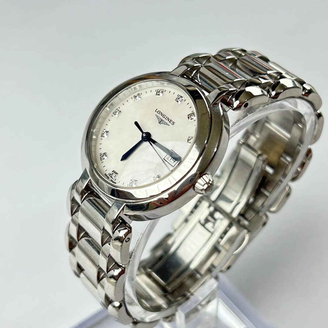 95新 Longines/浪琴 浪琴C/G0201/石英瑞士名表/表径30mm