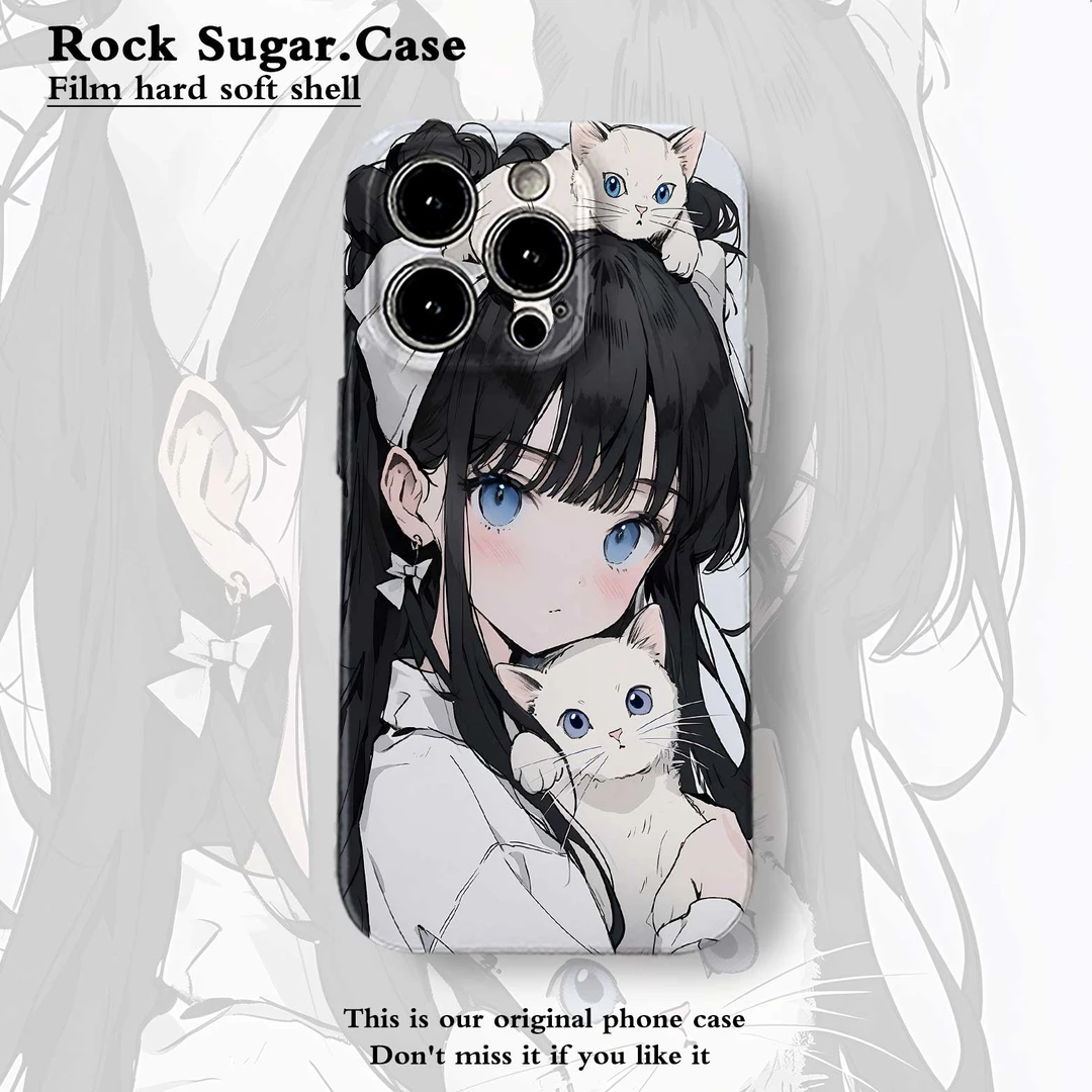 【冰糖壳壳1162】菲林手机壳适用苹果16promax华为oppo二次元手机壳