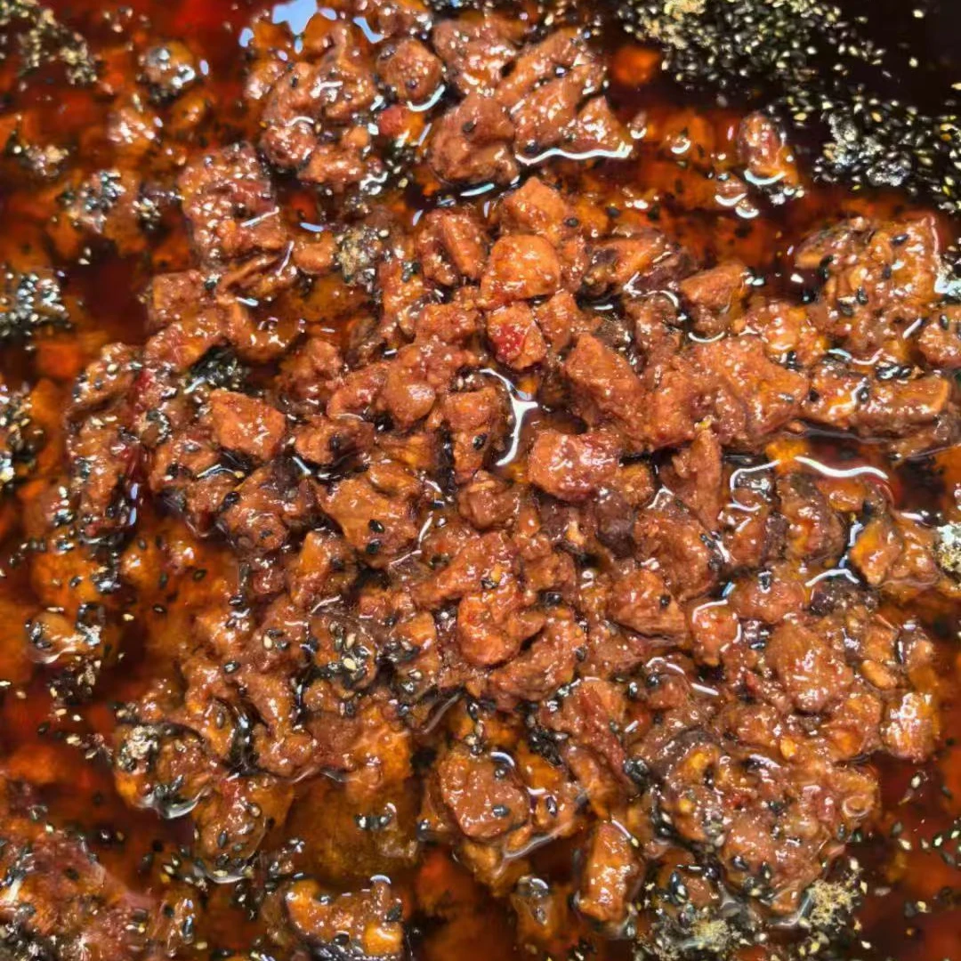 殷记牛肉酱良心料好味道