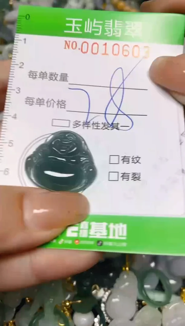 【闪购商品】翡翠颈饰未镶嵌闪购0010603