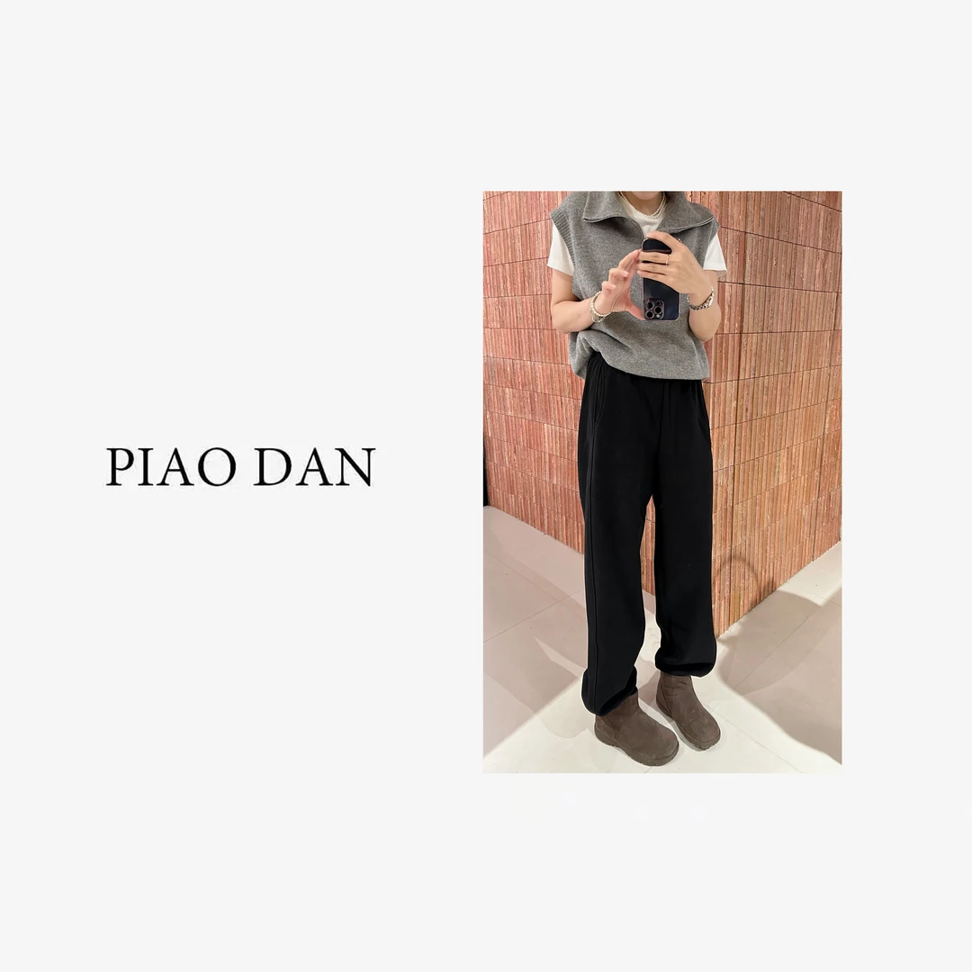 【Pd Essence·】秋冬“小暖炉”加绒加厚显瘦卫裤