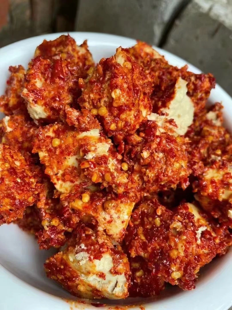 聂红姐手工无油姜丝豆腐乳