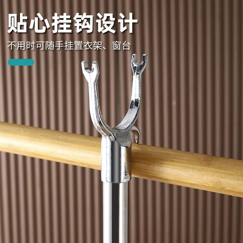 【粉丝专属】居家便携式撑衣杆阳台晾衣杆*美妆店赞助
