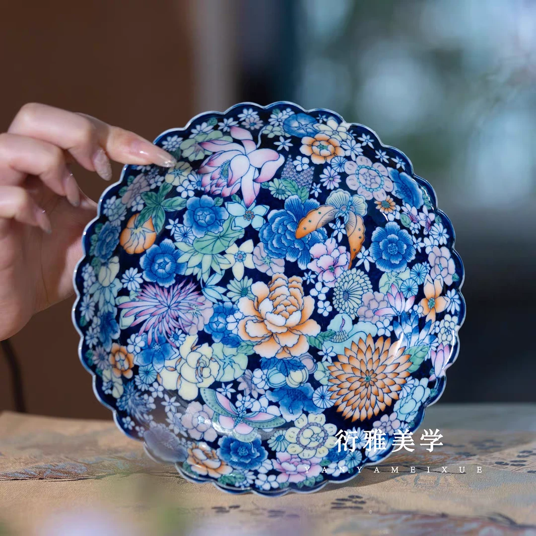 ZJ0065卓君-繁花承壶