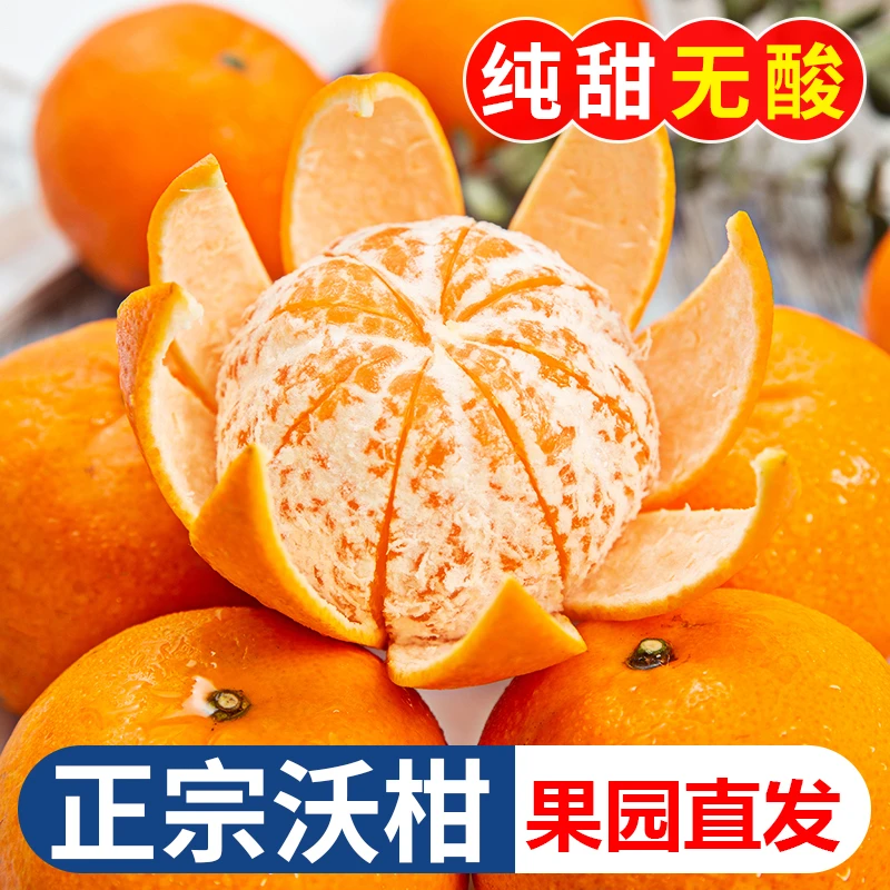 广西武鸣沃柑新鲜水果当季3/5/9斤整箱柑子砂糖蜜橘沙糖柑橘子