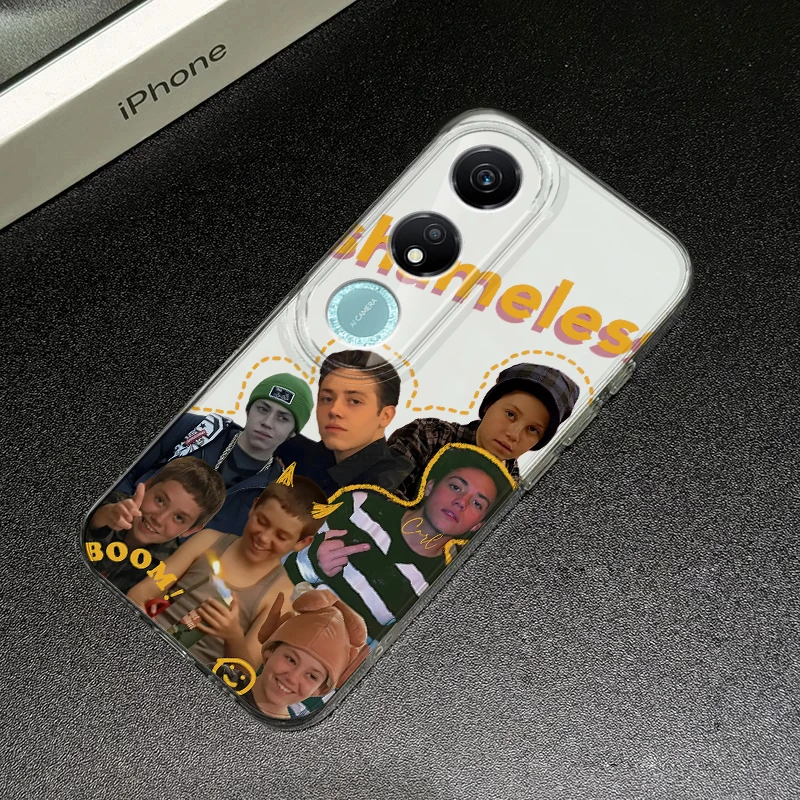 壳学馆无耻之徒适用荣耀畅玩40PLUS手机壳透明新Honor 畅玩40创意