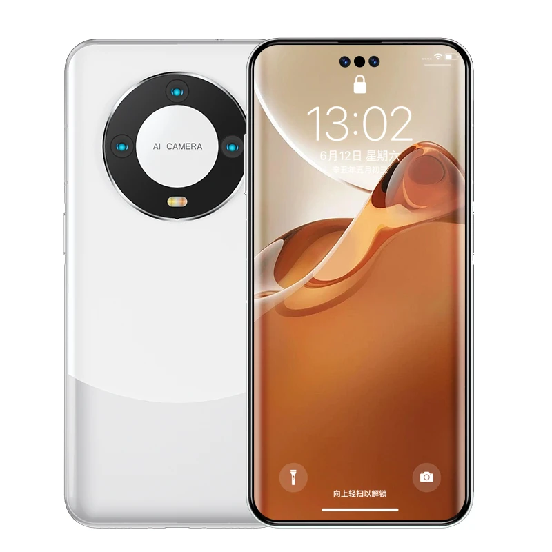 荣耀Mate60pro直面屏手机12+512G内存9800万全网通5G王者 荣耀X50