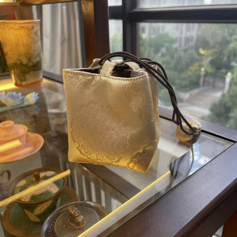 织锦茶布包收纳袋