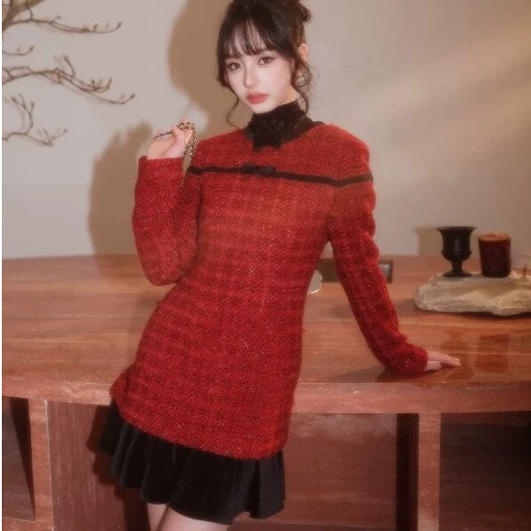 M&S~24秋冬清仓合集~一物一拍砰然心动秋冬网红显瘦轻奢连衣裙