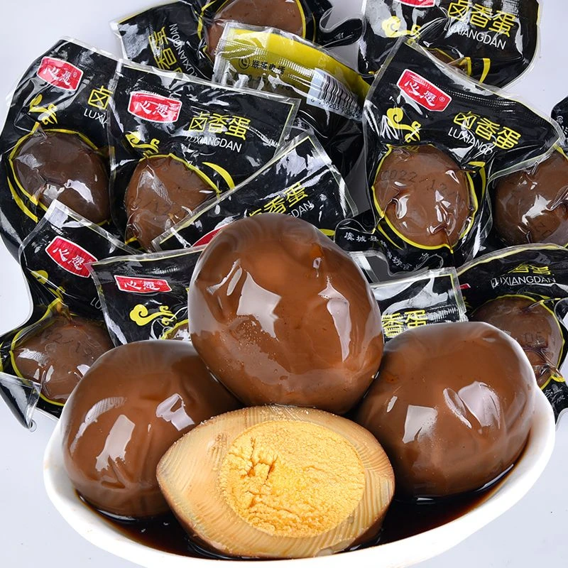 乡巴佬卤蛋五香卤鸡蛋卤香去壳茶叶蛋真空包装童年味道零食开袋