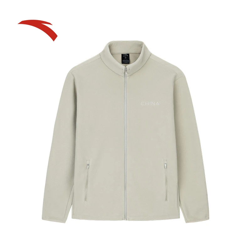 ANTA/安踏夏季密暖绒防风防风外套男舒适休闲立领上衣/152517747R